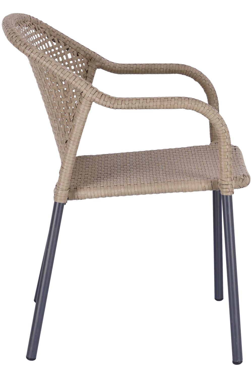 Abbildung Armlehnstuhl Nabal Seitenansicht