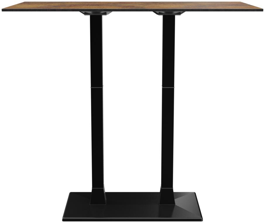Abbildung High table Modular T Rückansicht