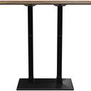 Abbildung High table Modular T Rückansicht
