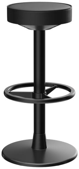 Abbildung Barhocker Modular S Seitenansicht