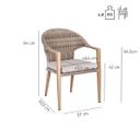 Abbildung Chaise à accoudoirs Maveno