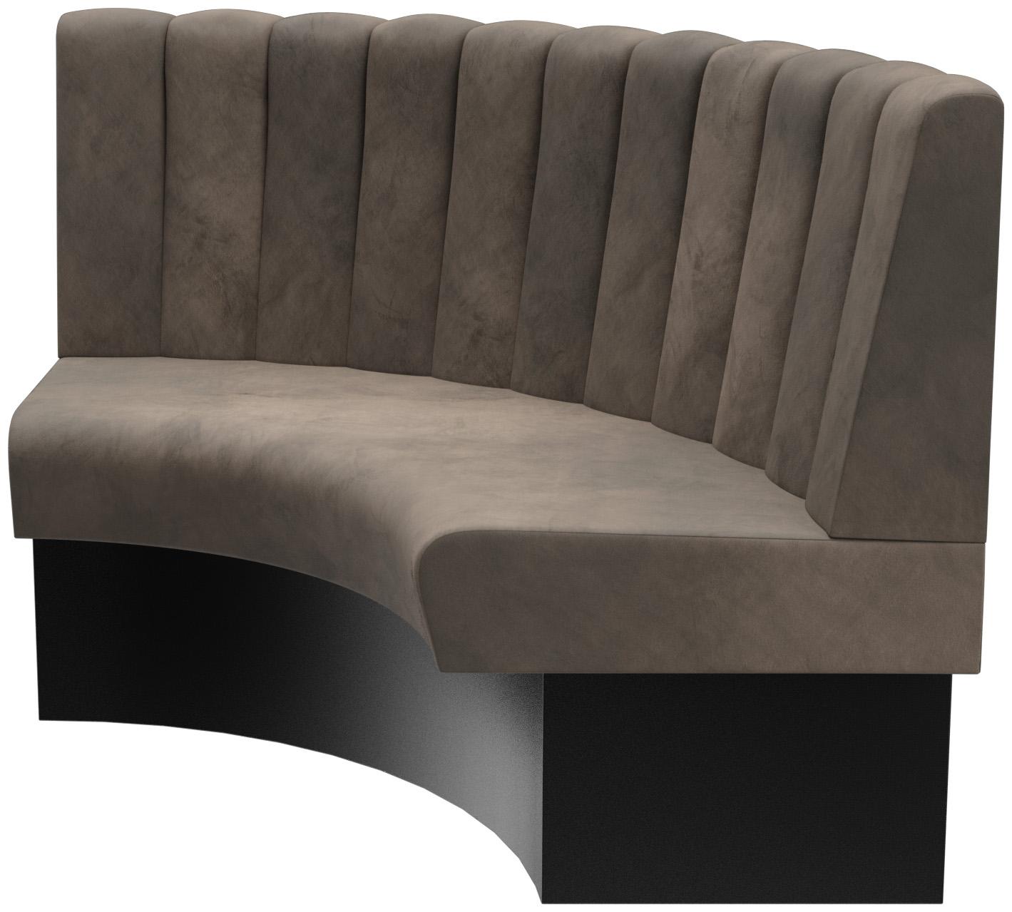 Abbildung Abschlusselement rechts rund Felipa Vorderansicht