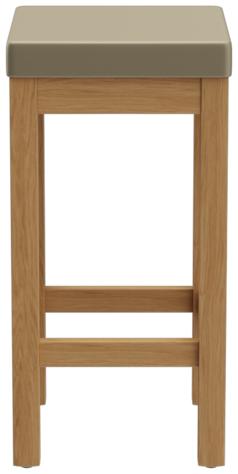 Abbildung Counter-height stool Delu Rückansicht
