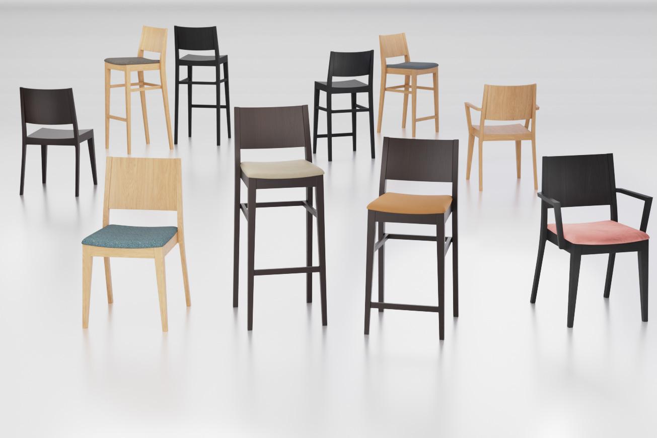 Abbildung Chaise à accoudoirs Quin