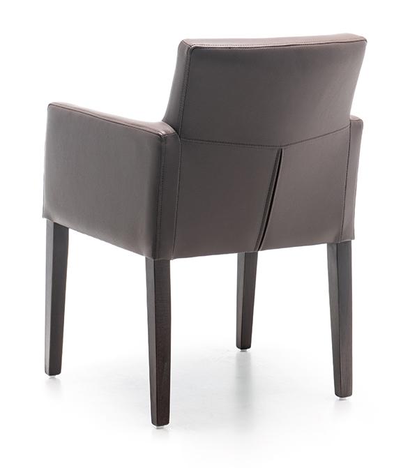Abbildung Chaise à accoudoirs Narkin Schrägansicht