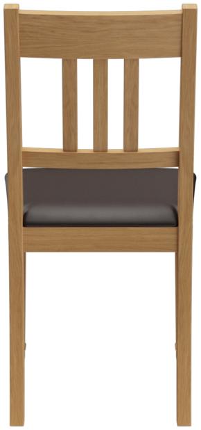 Abbildung chair Tungsten Rückansicht