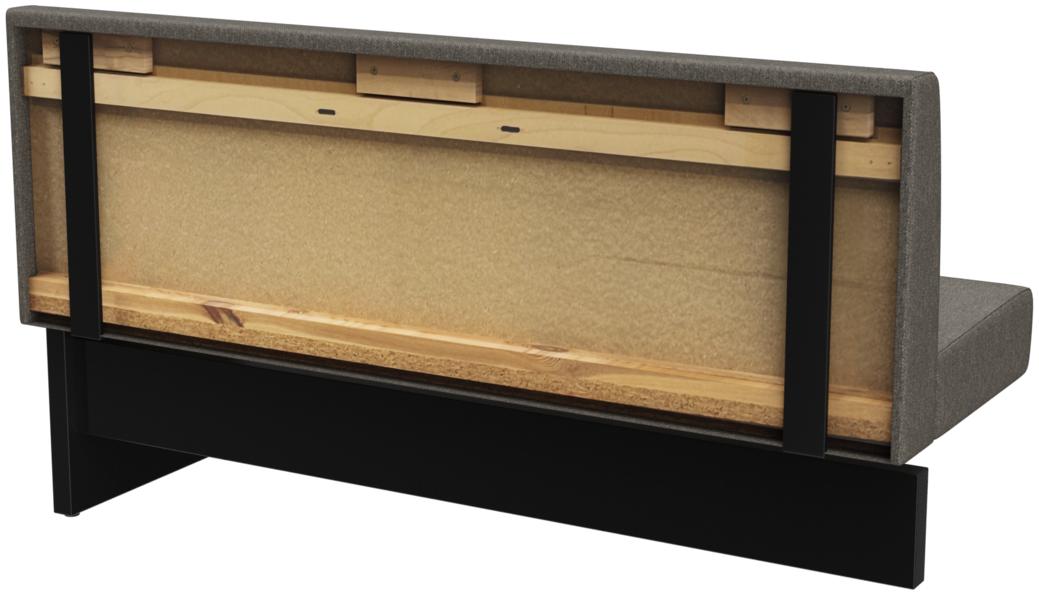 Abbildung Extension/end element 150 cm H-Line Schrägansicht