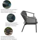 Abbildung 2-Sitzer Lounge Zaki