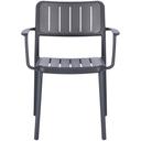 Abbildung Chaise à accoudoirs Elron Vorderansicht