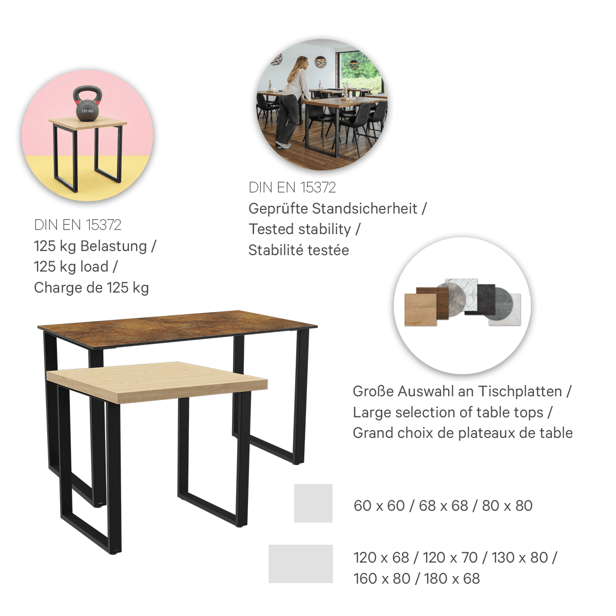 Abbildung Dining table Rickson