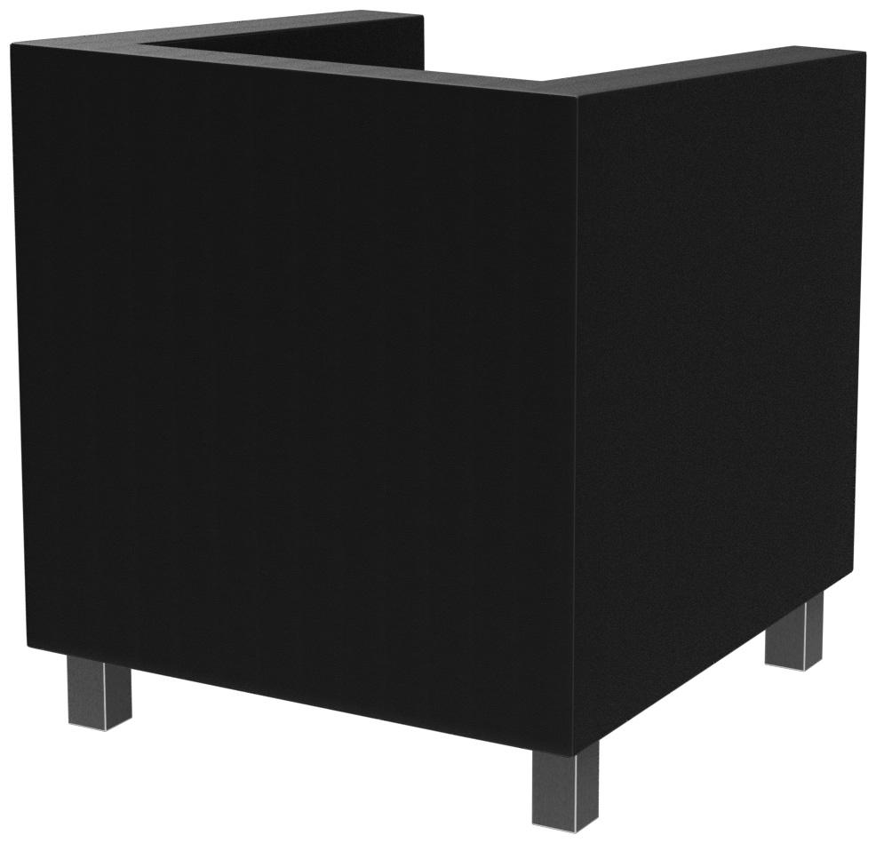 Abbildung Sessel Charly Schrägansicht