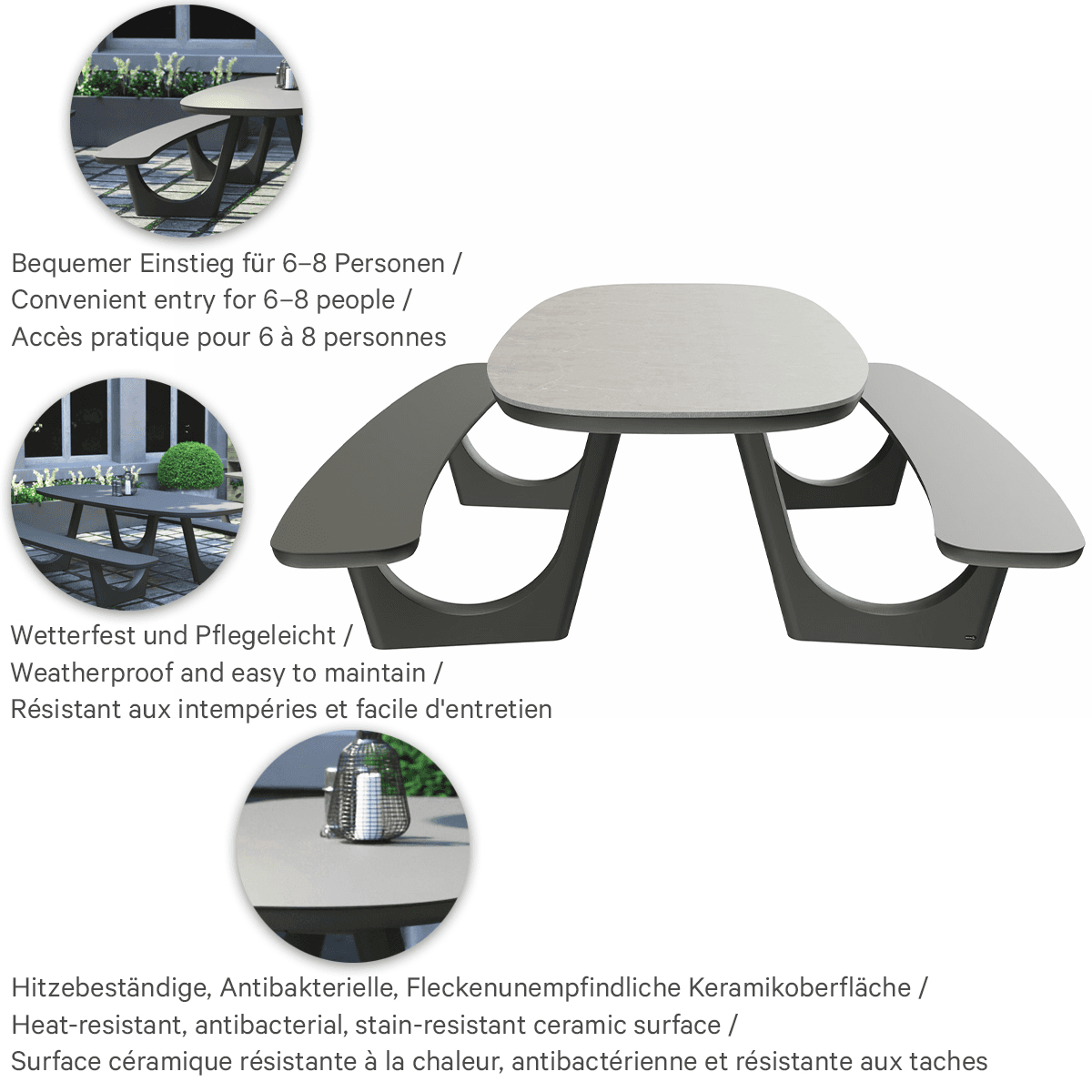 Abbildung table Boatnic