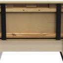 Abbildung Einzel-/Grundelement 100 cm H-Line Rückansicht