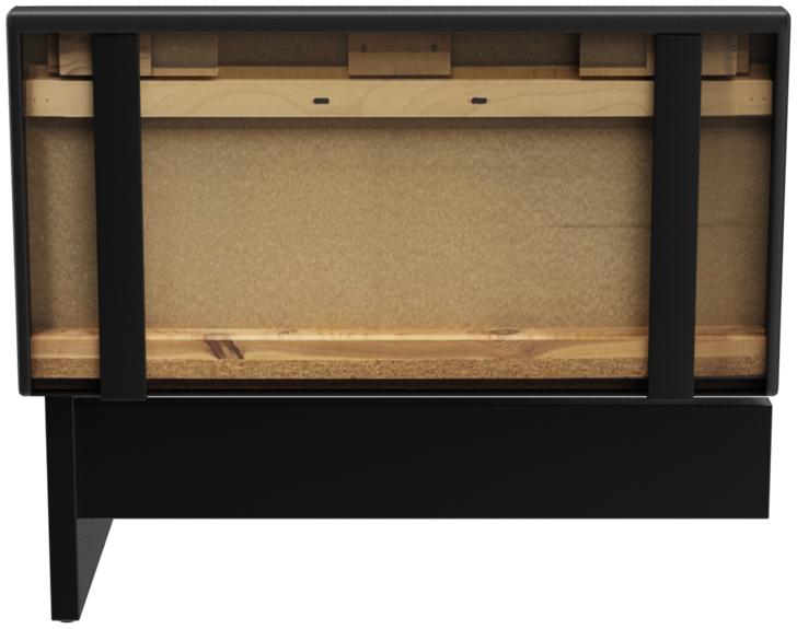 Abbildung Extension/End element 100 cm H-Line Rückansicht