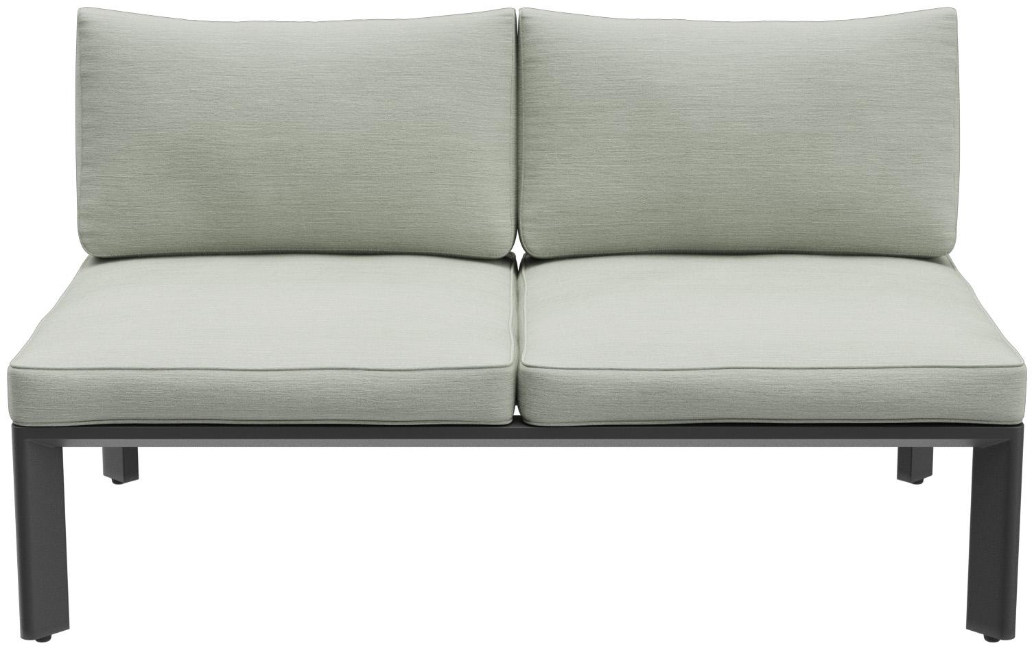 Abbildung 2-Sitzer-Element Lorcan Vorderansicht