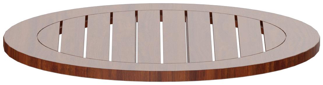 Abbildung Plateau de table Sendo Vorderansicht