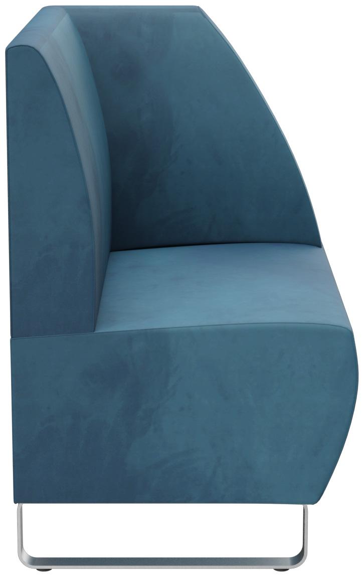 Abbildung Afsluitend element rechts D-Line Seitenansicht