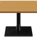 Abbildung coffee table Modular T Vorderansicht
