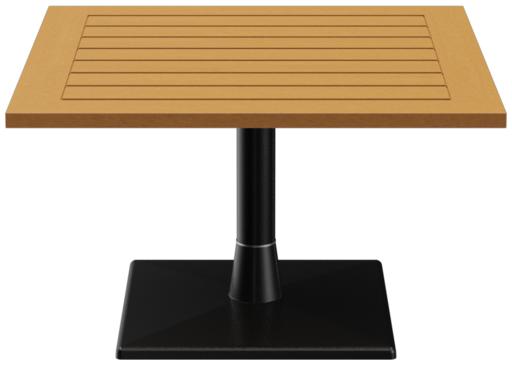 Abbildung coffee table Modular T Vorderansicht