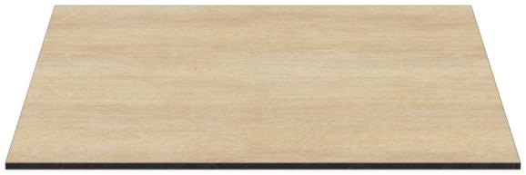 Abbildung Tischplatte Compact Slim Vorderansicht