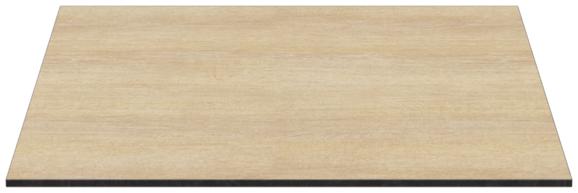 Abbildung Tischplatte Compact Slim Vorderansicht