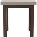 Abbildung Eettafel Dunia Seitenansicht