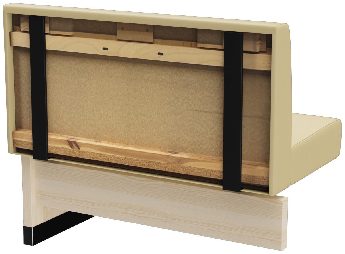 Abbildung Anbau-/Abschlusselement 100 cm H-Line Schrägansicht