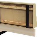 Abbildung Anbau-/Abschlusselement 100 cm H-Line Schrägansicht