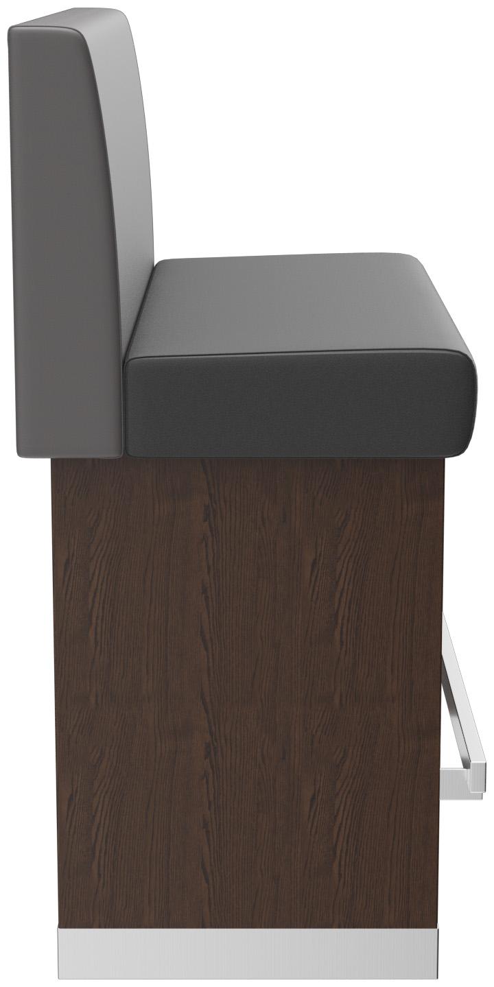 Abbildung Einzel-/Grundelement 100 cm H-Line Seitenansicht