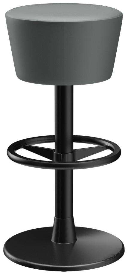 Abbildung Tabouret de bar Modular S Rückansicht