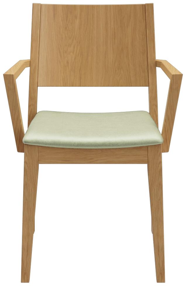 Abbildung Armlehnstuhl Quin Vorderansicht