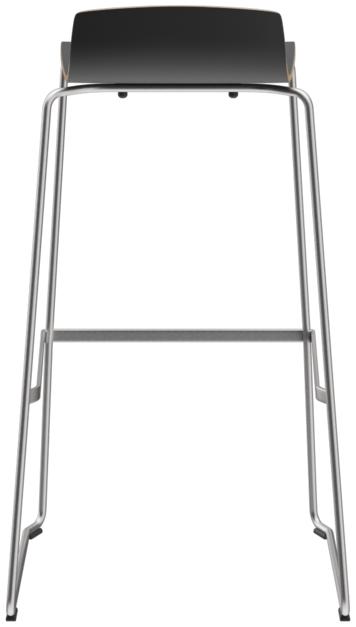 Abbildung Tabouret de bar Yoko Rückansicht