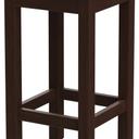 Abbildung halbhoher Hocker Delu Schrägansicht