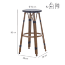 Abbildung Tabouret de bar Malte