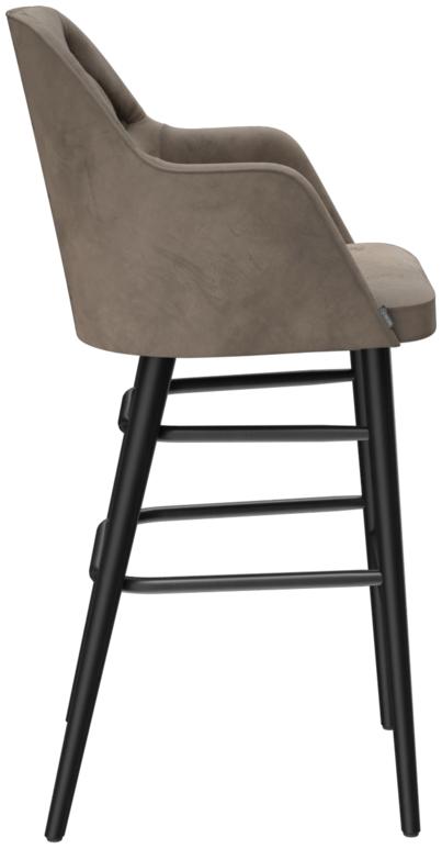 Abbildung sgabello da bar Marlo Seitenansicht