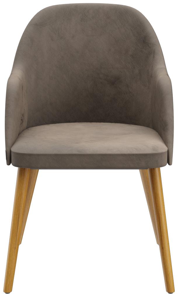 Abbildung Chaise à accoudoirs Hada Vorderansicht