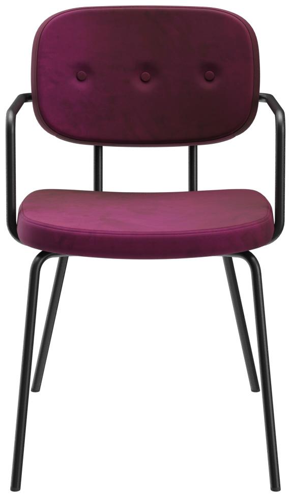 Abbildung Chaise à accoudoirs Vayo Vorderansicht