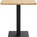 Abbildung Eettafel Kerst Seitenansicht