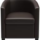 Abbildung armchair Clint Vorderansicht