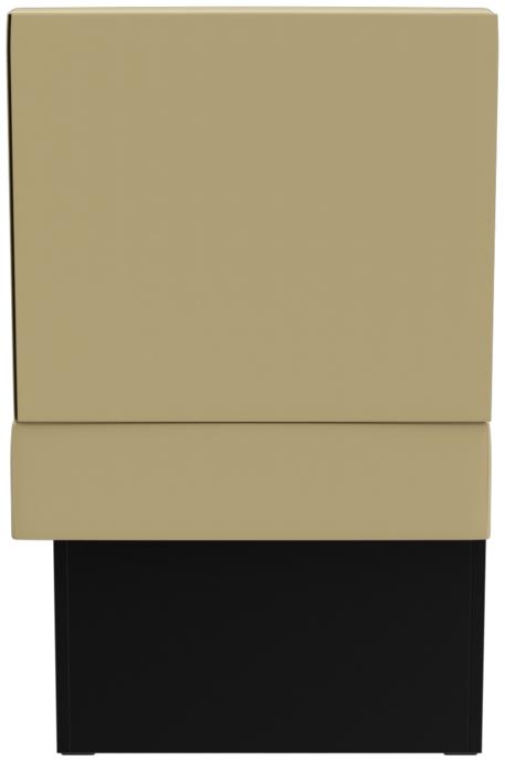 Abbildung Right end element 60 cm Anett Rückansicht