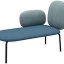 Abbildung Chaise longue rechts Liberty Schrägansicht