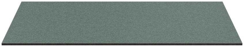 Abbildung Tischplatte Compact Slim Rückansicht