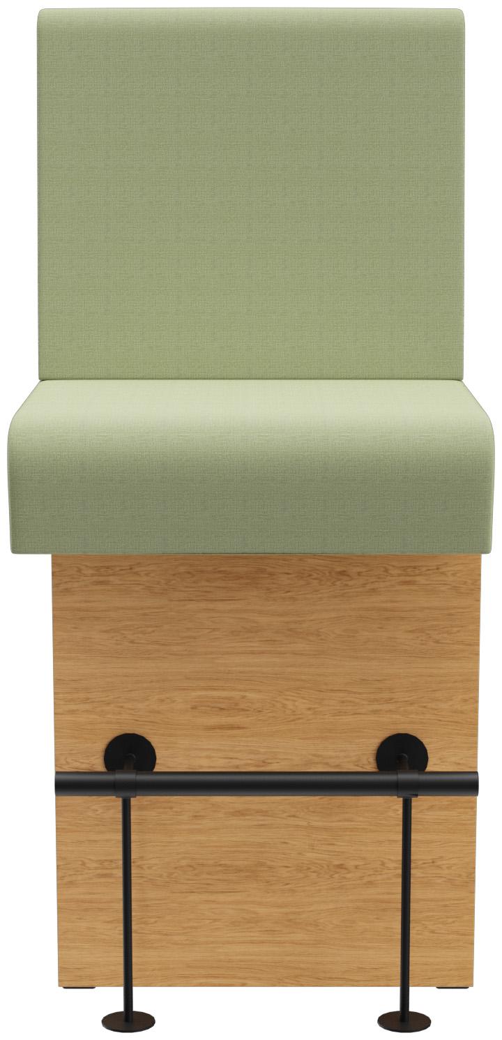 Abbildung Afsluitend element links 60cm Anett Vorderansicht