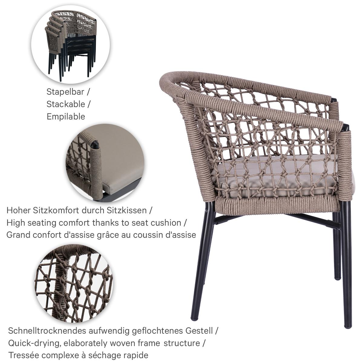 Abbildung Chaise à accoudoirs Penka