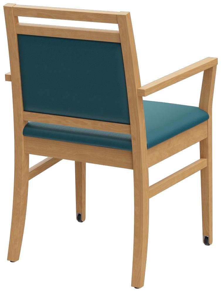 Abbildung Chaise à accoudoirs Liah Schrägansicht