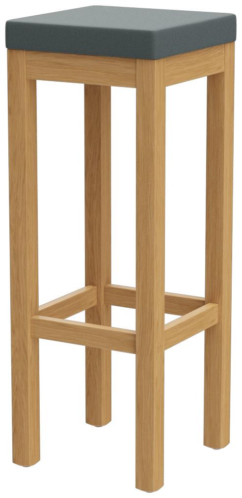 Abbildung Barhocker Delu Schrägansicht