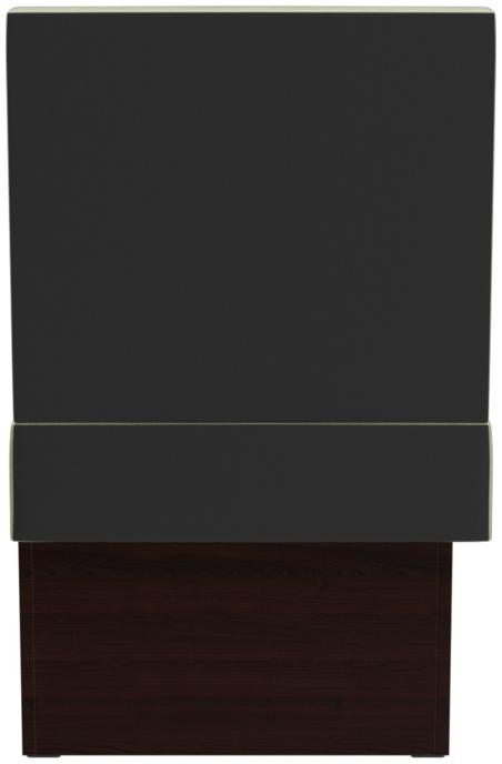 Abbildung Élément de finition gauche 60 cm Janina Rückansicht