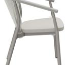 Abbildung Chaise à accoudoirs Zaki Seitenansicht
