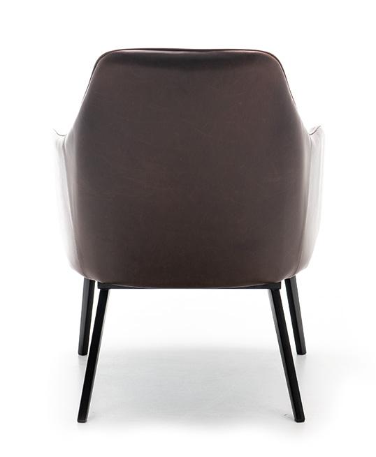 Abbildung Fauteuil Romy Rückansicht