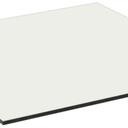 Abbildung Tischplatte Compact Slim Schrägansicht